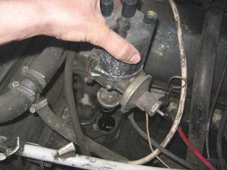 Снимаем трамблер